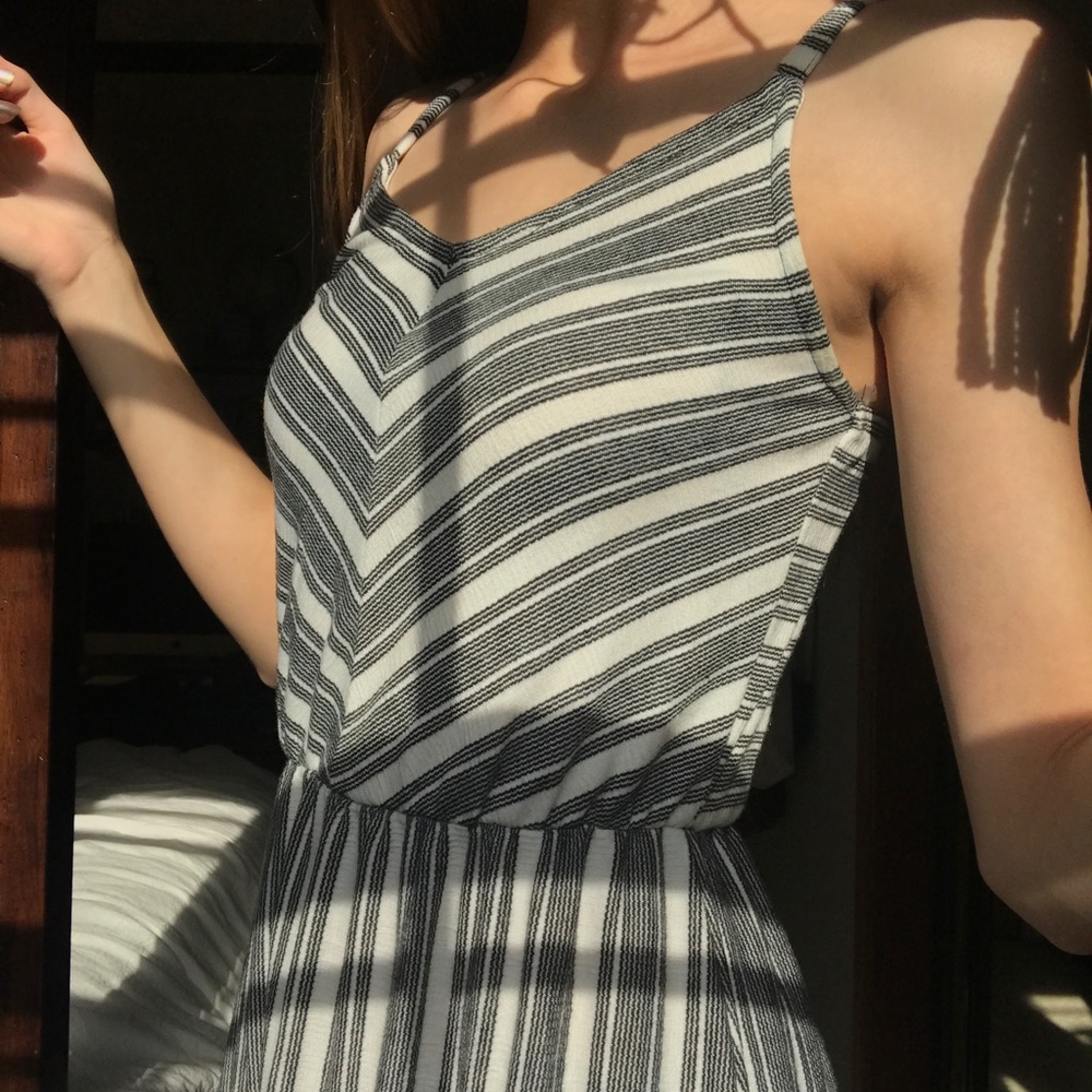 Striped Casual Dress